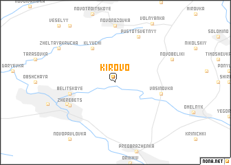 map of Kirovo