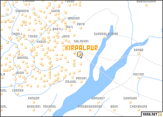 map of Kirpālpur