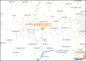 map of Kirpichnyy