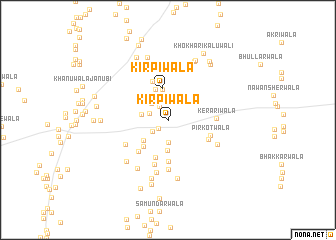 map of Kirpīwāla
