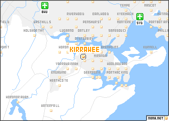 map of Kirrawee