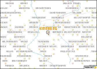 map of Kirrberg