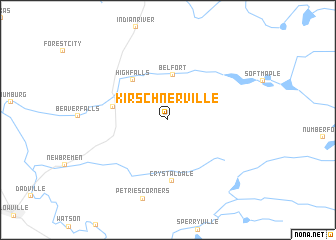 map of Kirschnerville