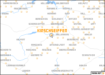 map of Kirschseiffen