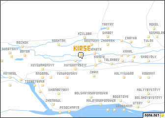 map of Kirse