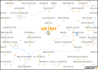 map of Kirtorf