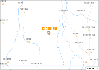 map of Kirumba