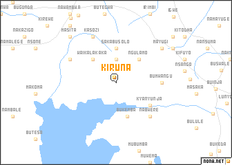 map of Kiruna