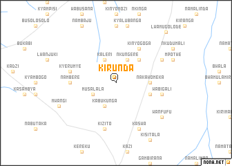 map of Kirunda