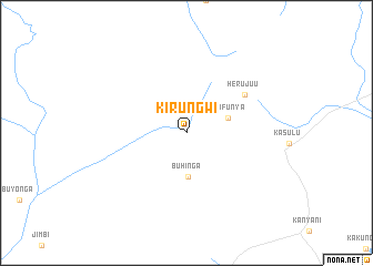 map of Kirungwi