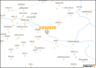 map of Kiruvere
