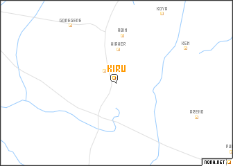 map of Kiru