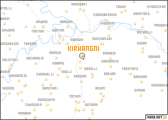 map of Kirwang-ni