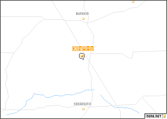 map of Kirwan