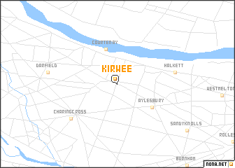 map of Kirwee