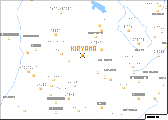 map of Kiryama