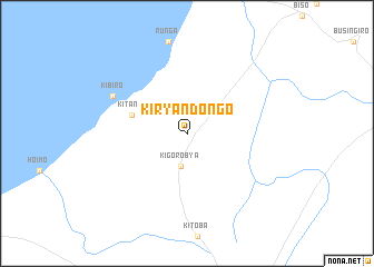 map of Kiryandongo