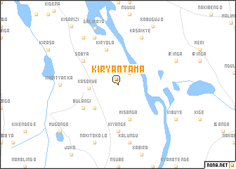 map of Kiryantama