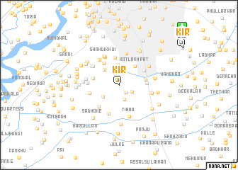 map of Kīr