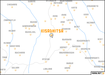 map of Kisad Hitsʼa