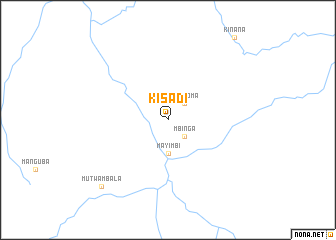 map of Kisadi
