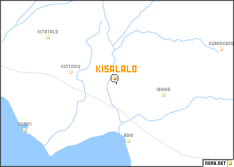 map of Kisalalo