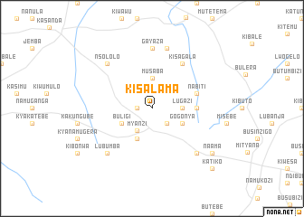 map of Kisalama