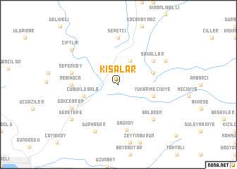 map of Kısalar