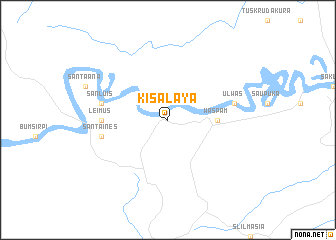 map of Kisalaya