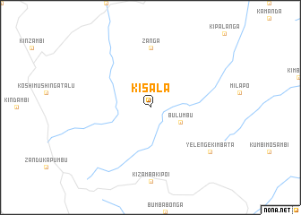 map of Kisala