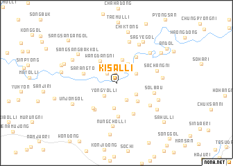 map of Kisal-li