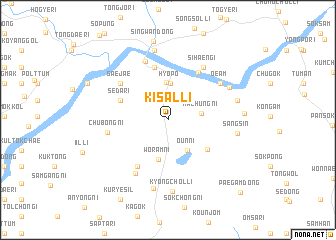 map of Kisal-li