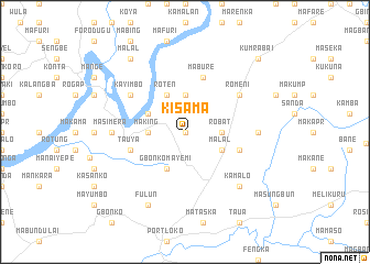 map of Kisama