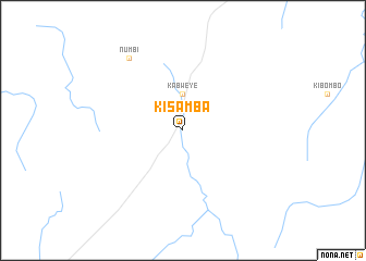 map of Kisamba