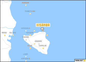 map of Kisamba