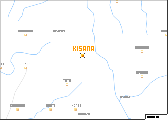 map of Kisana