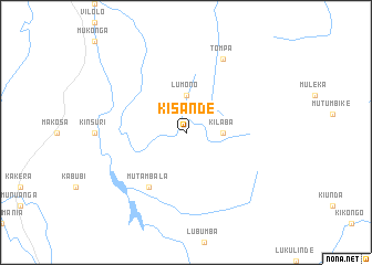 map of Kisande