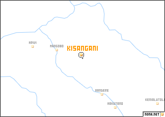 map of Kisangani