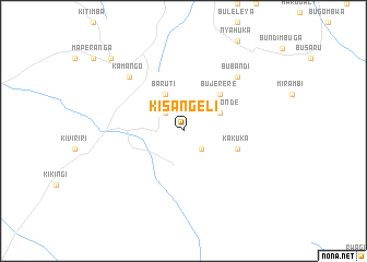 map of Kisangeli