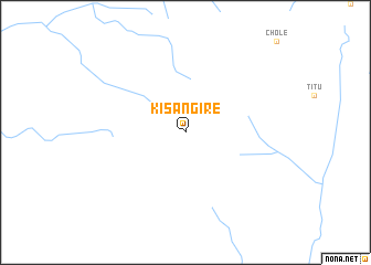 map of Kisangire