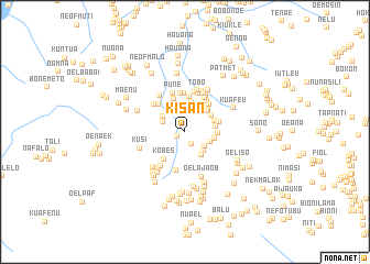 map of Kisan