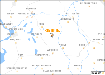 map of Kisapaj