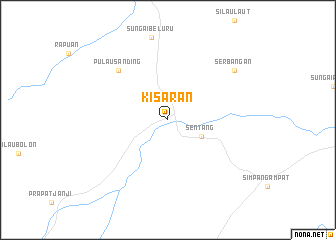 map of Kisaran