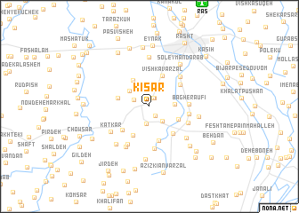 map of Kīsār