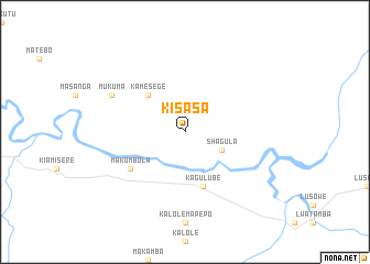 map of Kisasa