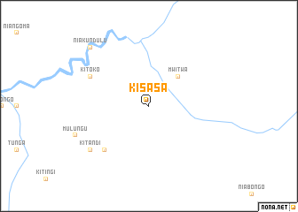 map of Kisasa