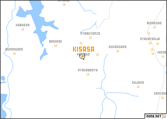 map of Kisasa