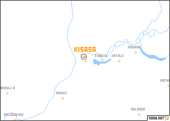 map of Kisasa