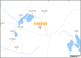 map of Kisasida