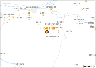 map of Kʼisatʼibi